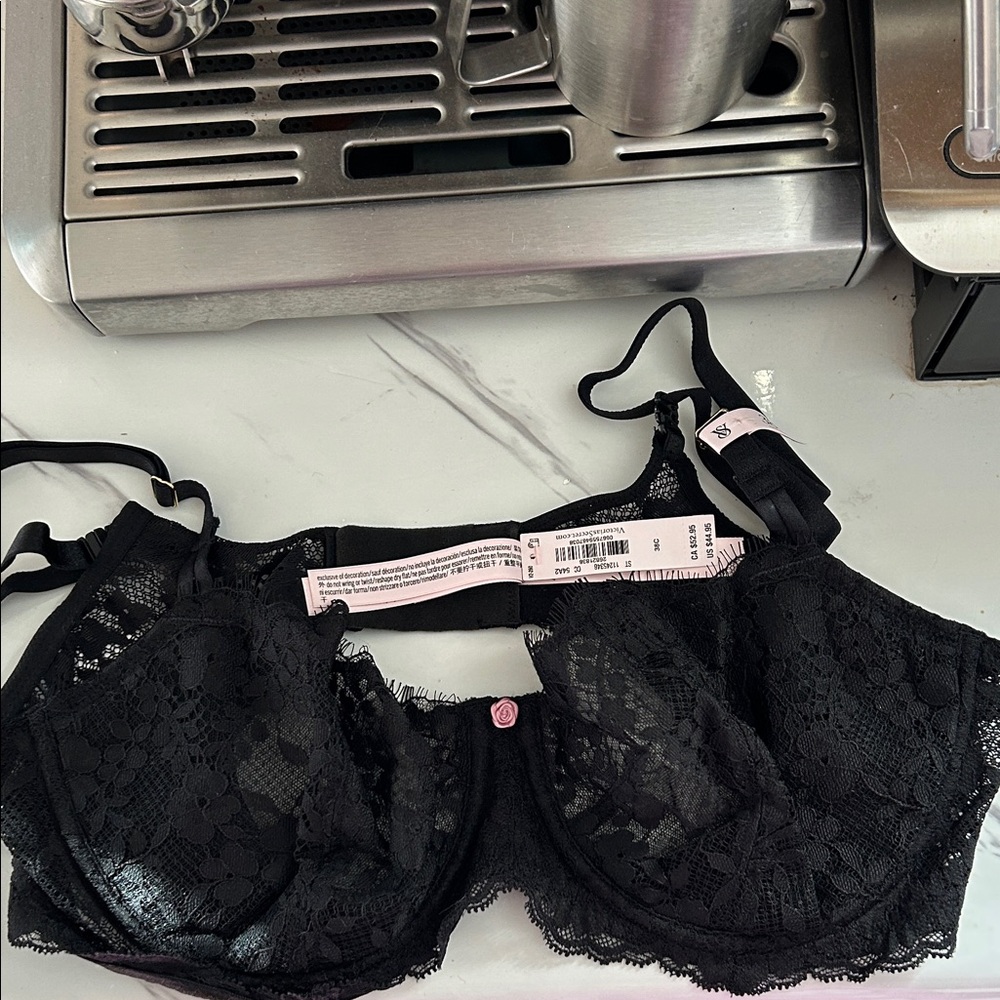Victoria's Secret Black Lace Bra